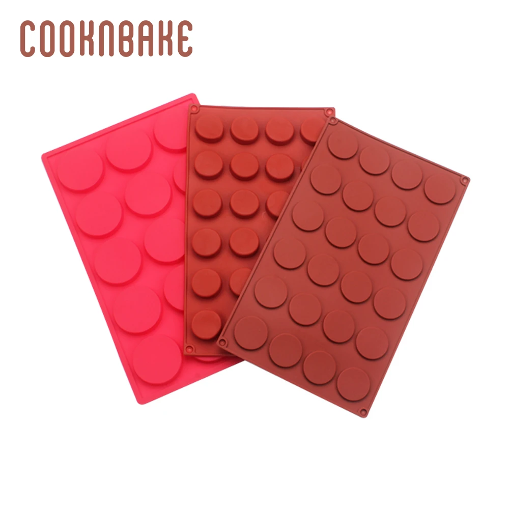 Силиконовая форма для печенья COOKNBAKE 15 полостей инструмент выпечки торта круглое