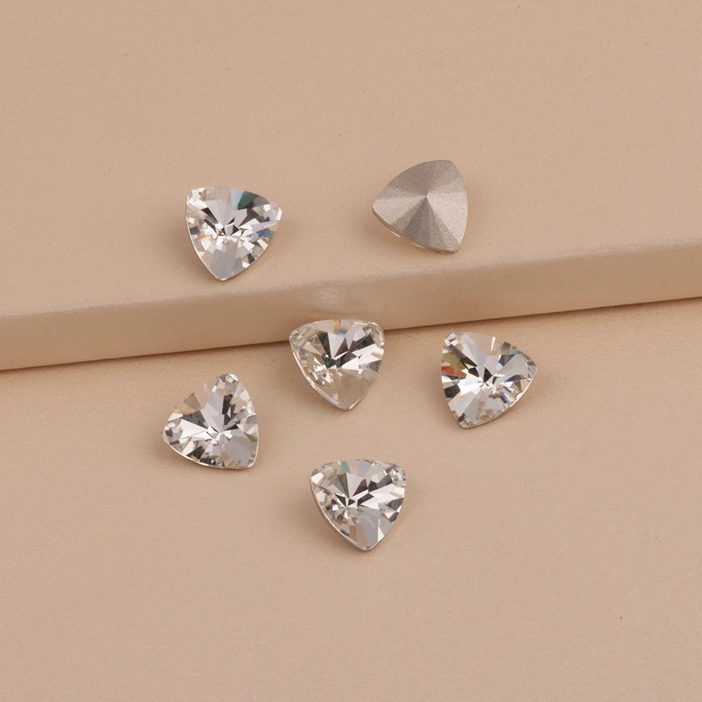 

Clear Color Nails Art Nails Accesorios Different Size of Crystal Glitter Glass Rhinestones Nail Rhinestone DIY Rhinestones