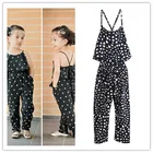 Летние шорты Citgeett, одежда для девочек, детская портупея для девочек в форме сердца + пояс, комплект одежды из 2 предметов, детский летний комбинезон, одежда