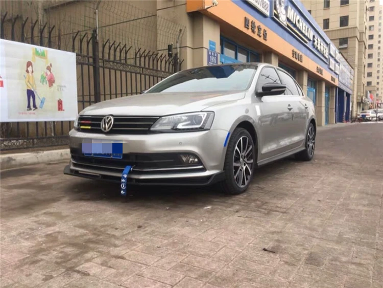 Для VW jetta тела комплект спойлер 2015 2018 для Volkswagen Sagitar ABS задняя губа задний