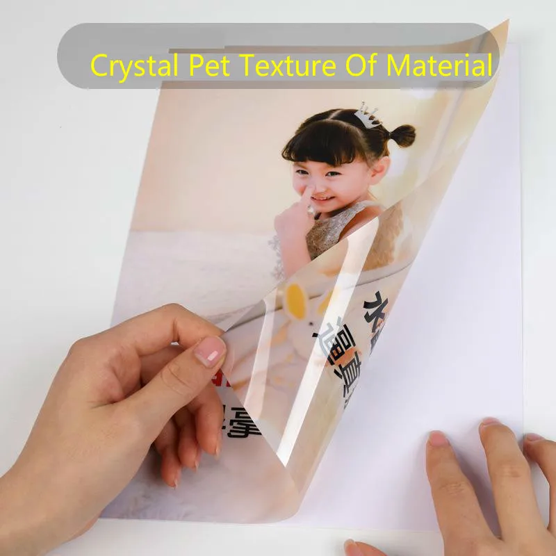 50 шт. самоклеящаяся водостойкая Магнитная струйная пленка для печати с наклейкой