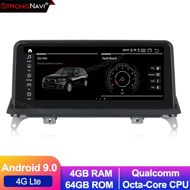 4G lte 4 + 64G Android 9 0 автомобильный dvd плеер для BMW X5 E70/X6 E71 (2007 2013) CCC/CIC система Авторадио