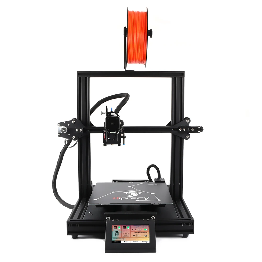 

Hiprecy LEO 3D Printer Magnetic Heatbed ALL Metal Printer 230x220x260mm I3 DIY KIT Hotbed Dual Z-axis TFT Screen