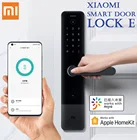 Новый Умный дверной замок Xiaomi Mijia E со сканером отпечатков пальцев, Bluetooth, разблокировка, обнаружение, работа с приложением Mi Home, управление с дверным звонком