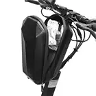 Универсальная сумка для ручки электрического скутера 4 л, водонепроницаемая сумка из ЭВА с жестким корпусом, складная велосипедная головка 4 л, черная сумка для хранения