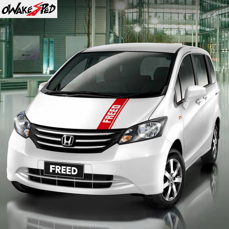 Стикер из углеродного волокна для стайлинга автомобильной капота полосы для-Honda