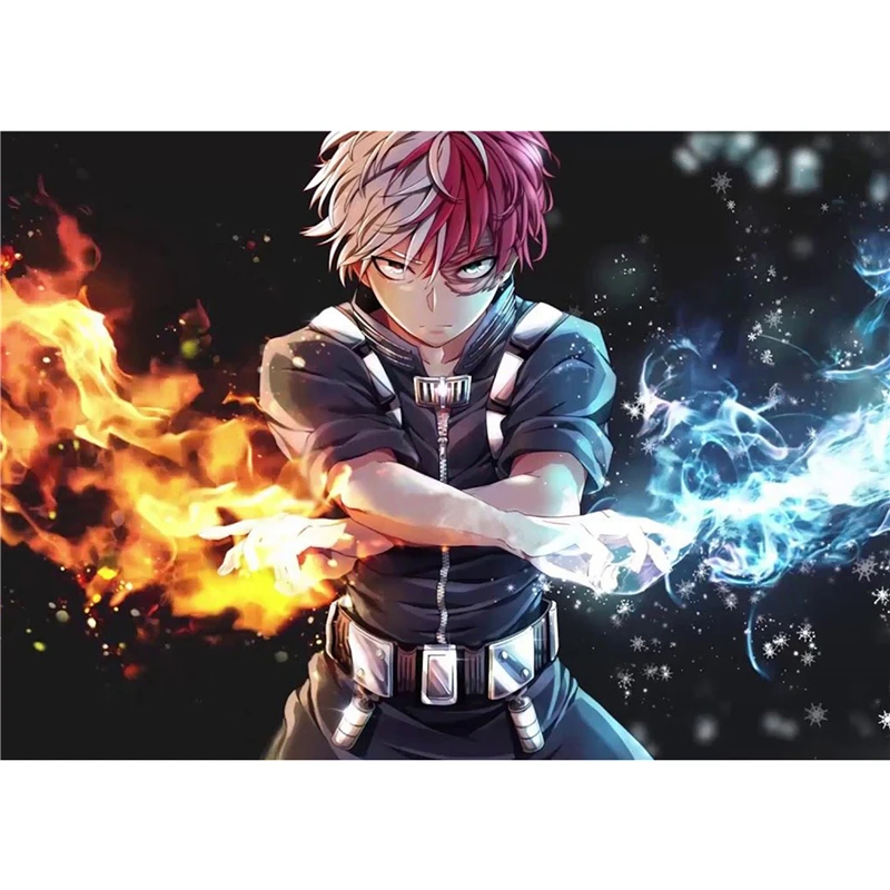 

Постер Todoroki Shoto подарок фанату 42*30 см моя геройская академия