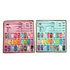 80270 комплектов T5 T8 искусственная Смола Металл скрытая кнопка Ручной пресс ure плоскогубцы для шитья Ремесло Сделай Сам набор инструментов для прессования пряжки