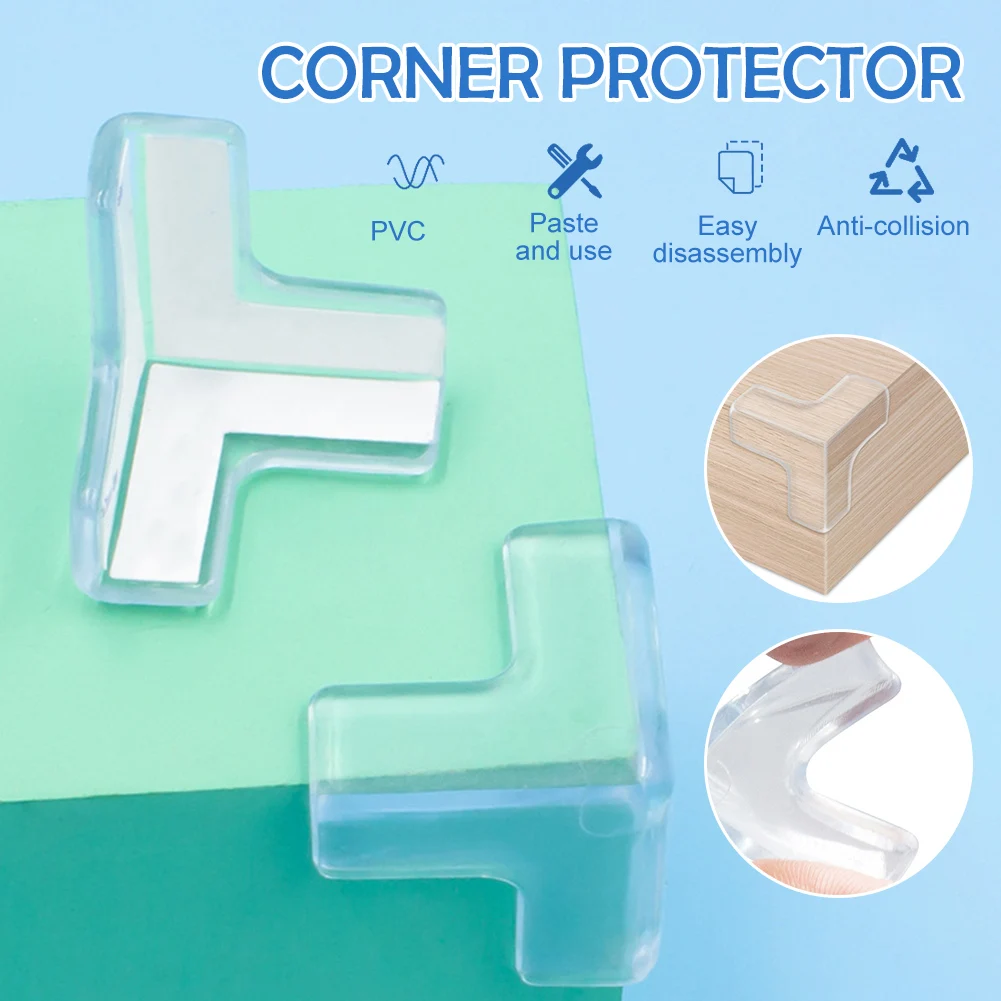 

1/8/10/20/30pcs Table Corner Edge Protection Cover Baby Safety PVC Protector Children Anticollision Edge Child Corner Guards