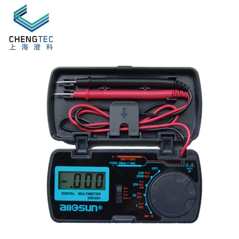 Мини Кассетный мультиметр ALL SUN Маленький цифровой портативный карманный высокой
