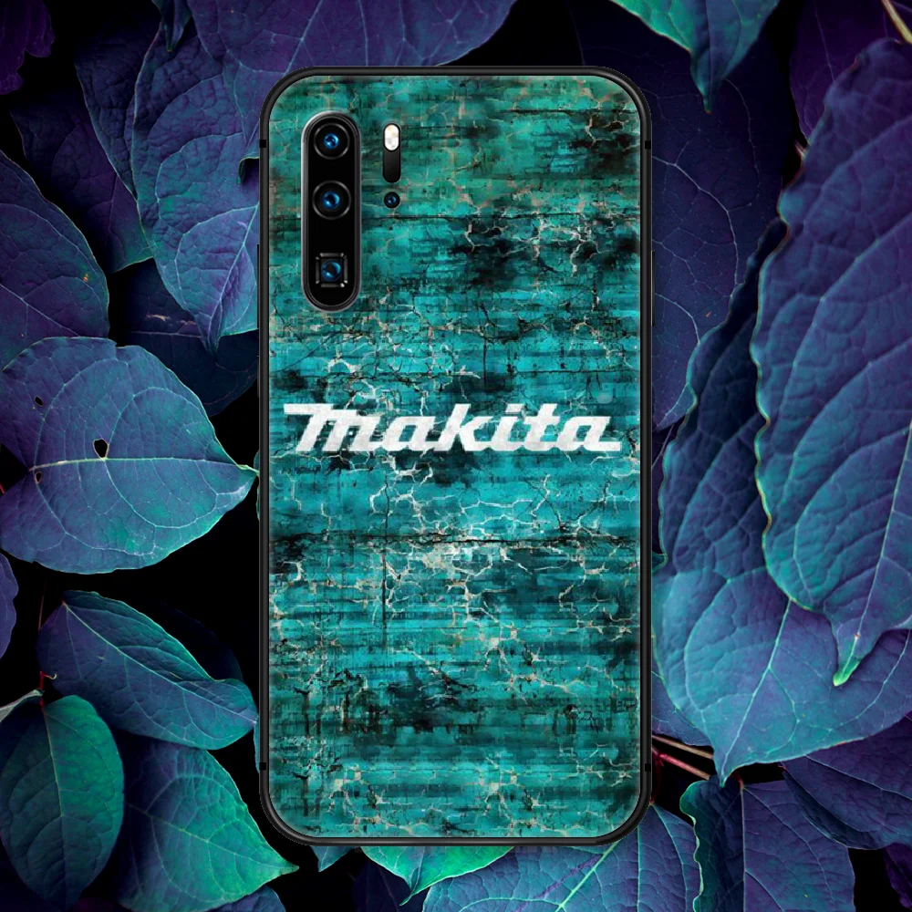 

M-Makita Toolbox Brand Phone Case For Huawei P Mate Smart 10 20 30 40 Lite Z 2019 Pro black Etui Silicone Back Luxury Prime