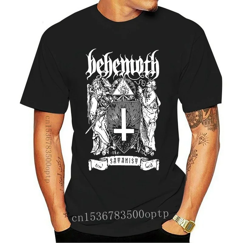 

New Behemoth The Satanist Shirt S-3Xl Officl T-Shirt Black Death Metal Tshirt Pure Cotton Tee Shirt