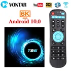 ТВ-приставка T95 на Android 10, Allwinner H616, 4 Гб RA, 64 ГБ, Smart TV приставка 6K, 2,4 ГГц, Wi-Fi, поддержка Google Player, Youtube