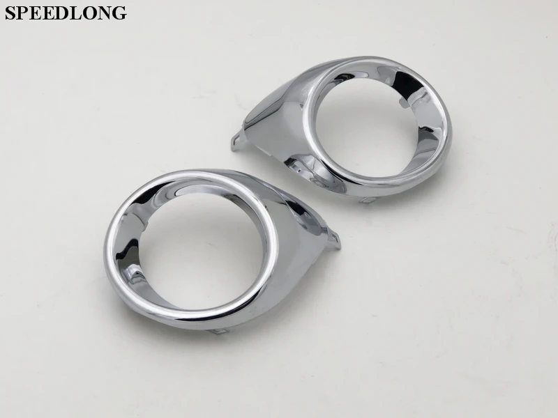 

2Pcs Chrome Car Front Fog Light Lamp Cover Hoods Trim Bezel for Lexus ES350 2013