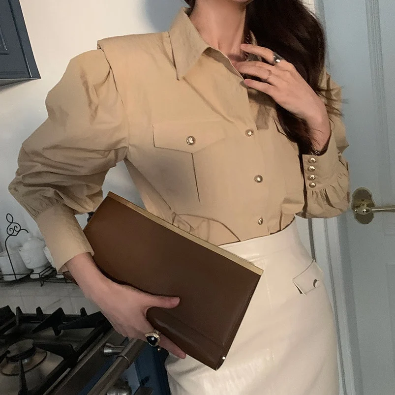 2021 Ранняя весна новые продукты корейский Шикарный ретро стиль модная стройнящая