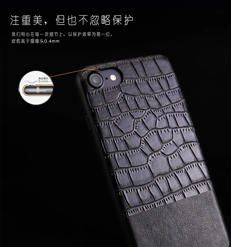 

Luxury Crocodile Leather Case for iPhone 11 Pro Max XR XS Max Funda Fitted Lightweight Capa i Phone 12 Mini 6s 7 8 Plus Coque