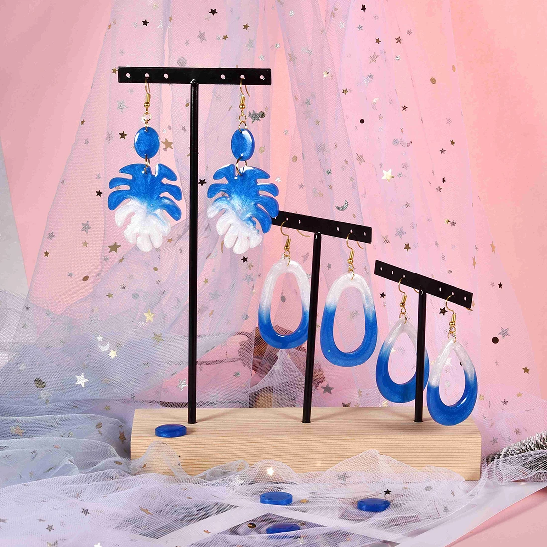 Серьги искусственные для рукоделия инструменты изготовления ювелирных изделий