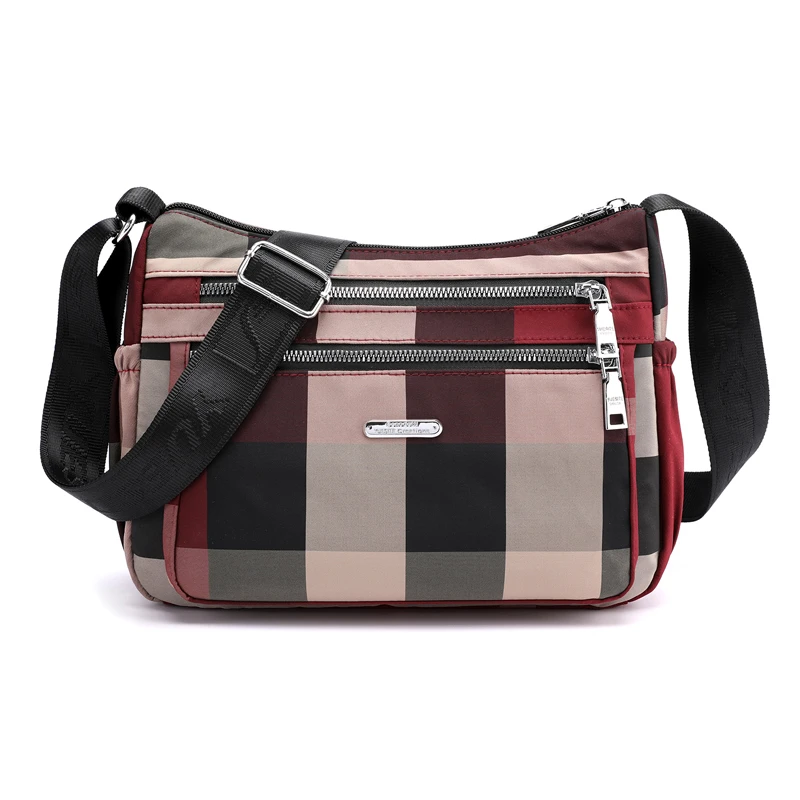 Повседневная женская сумка через плечо 2020 нейлоновая Водонепроницаемая