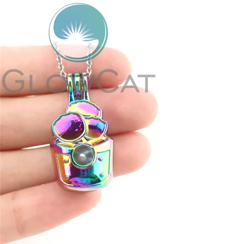 C806 клетка с бусинами в форме капкейка распылитель ароматических эфирных масел