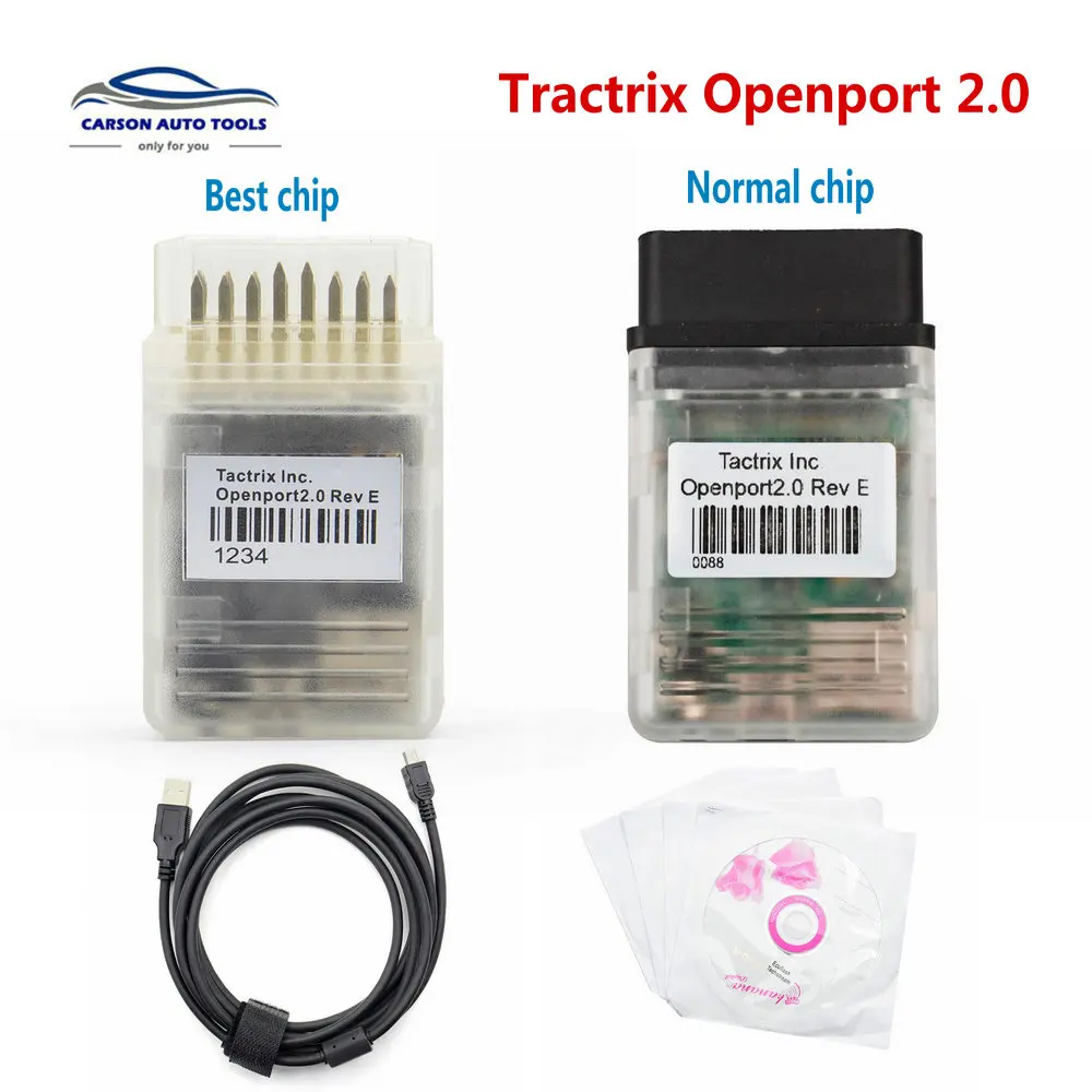 Best Tactrix Openport 2.0 ECU Flash OBD2 Scanner OPENPORT2.0 OBDII auto Chip Tunning Tactrix For OBD CAN ISO K-Line Protocols