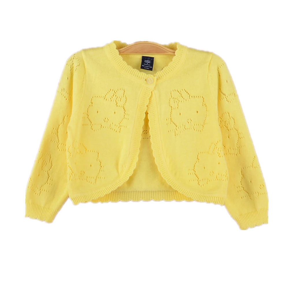 Верхняя одежда для маленьких девочек 100% хлопок желтая куртка пальто на возраст 12