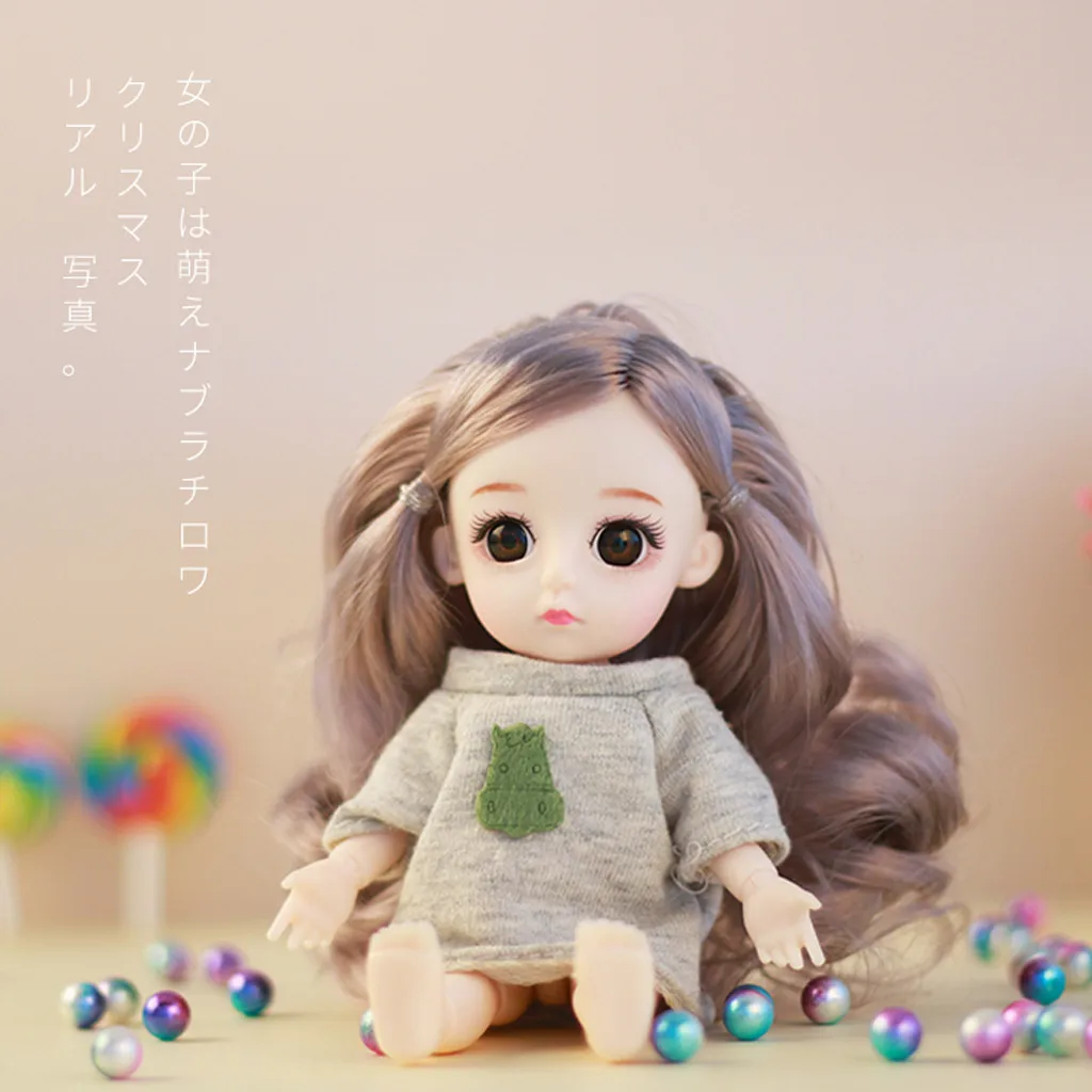 3D куклы игрушки модные для девочек подарок моделирование кукла мягкое тело