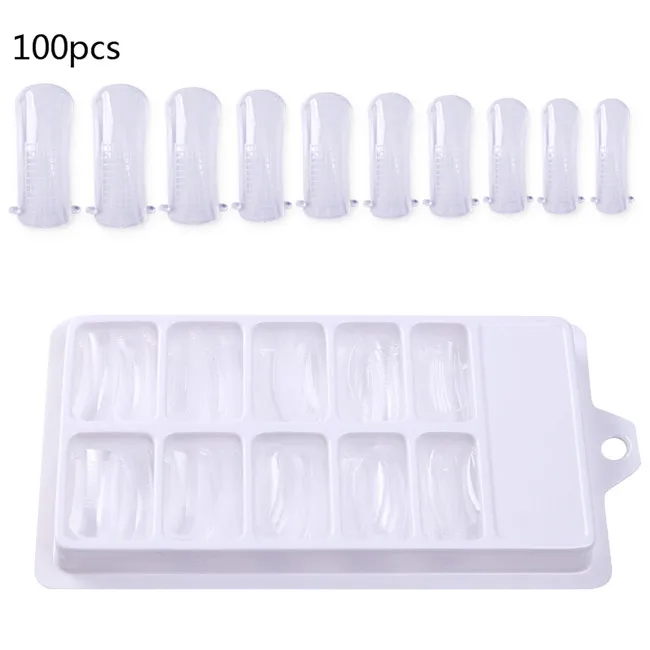 100pcs UR SUGAR 15 мл сверкающий Удлинительный УФ-гель лак мерцающий высокая твердость удлиннение ногтей художественные советы инструменты строительный УФ-гель лак - Цвет: 100pcs