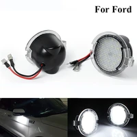 car led under side mirror puddle light rearview mirror lamp for ford mondeo taurus f 150 edge fusion flex explorer expedition