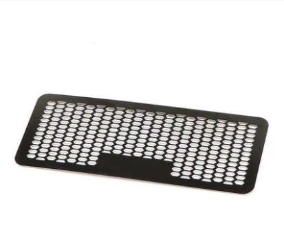 For Lexus ES insect net decoration cover eight generation engine engine air intake protection cover - Color Name: Black no logo
