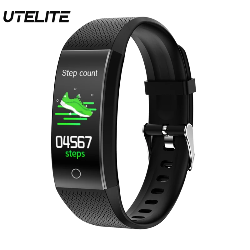 Умный Браслет UTELITE QW18T с термометром водонепроницаемый IP68 браслет монитором