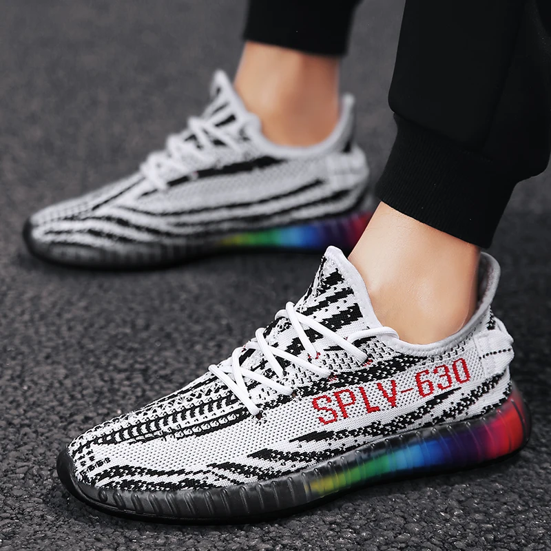 Новейшие мужские носки кроссовки для бега легкие прогулок уличные дышащие YGp 6815