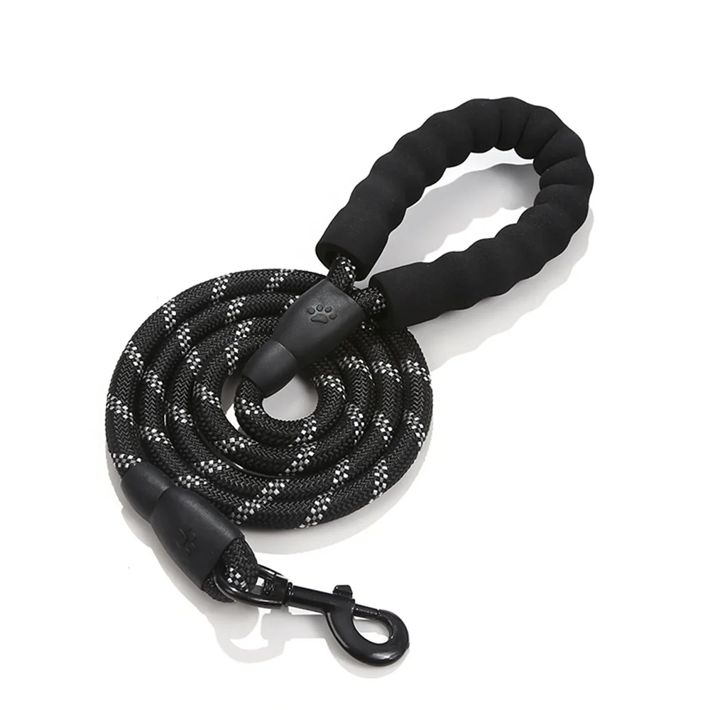 

8 Colors Dog Leash Reflective Durable Nylon Rope Pet Leash Good Quality for Large & Small Dog Cat Pets 115cm&5ft
