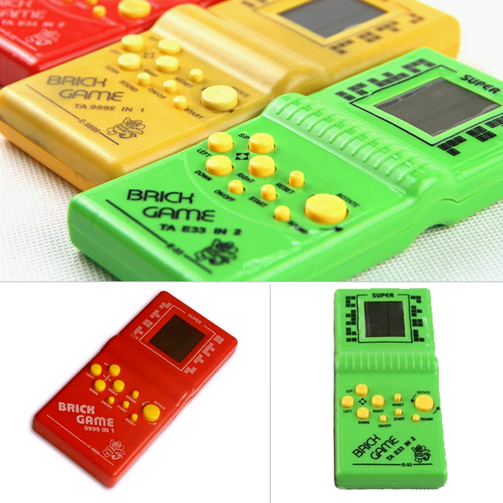 Забавная детская игровая машина игра тетрис Ручная подарок для детей |