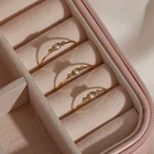 Новинка 2021, элегантное Супертонкое кольцо, кольцо с прозрачными крошечными фианитами, покрытое камнем, золотые кольца для женщин, женские ювелирные изделия для свадебной вечеринки