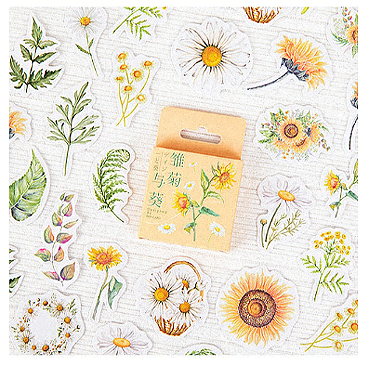 46 шт./кор. прекрасный цветок серии Хризантема и Подсолнух плетеная паста для