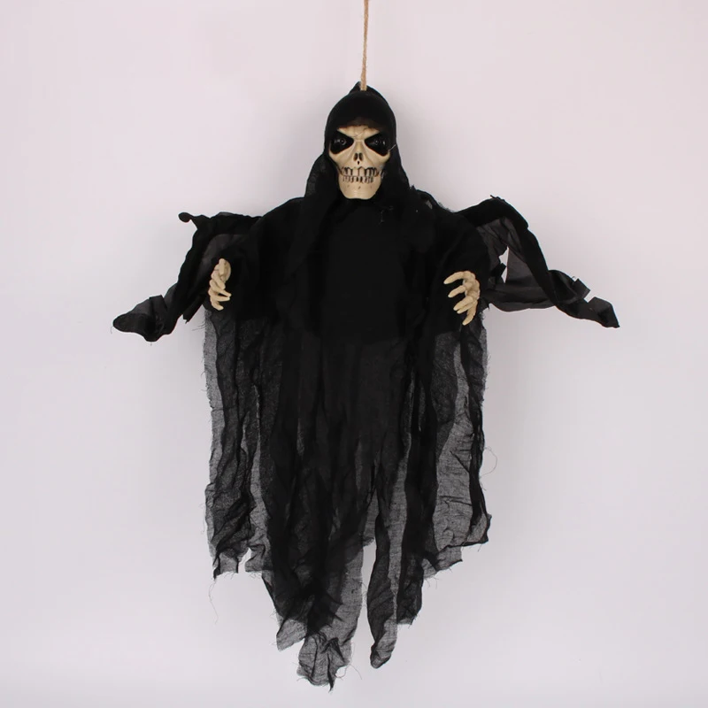 Череп Хэллоуин подвесной Призрак для дома с привидениями висячие Grim Reaper Ужасы