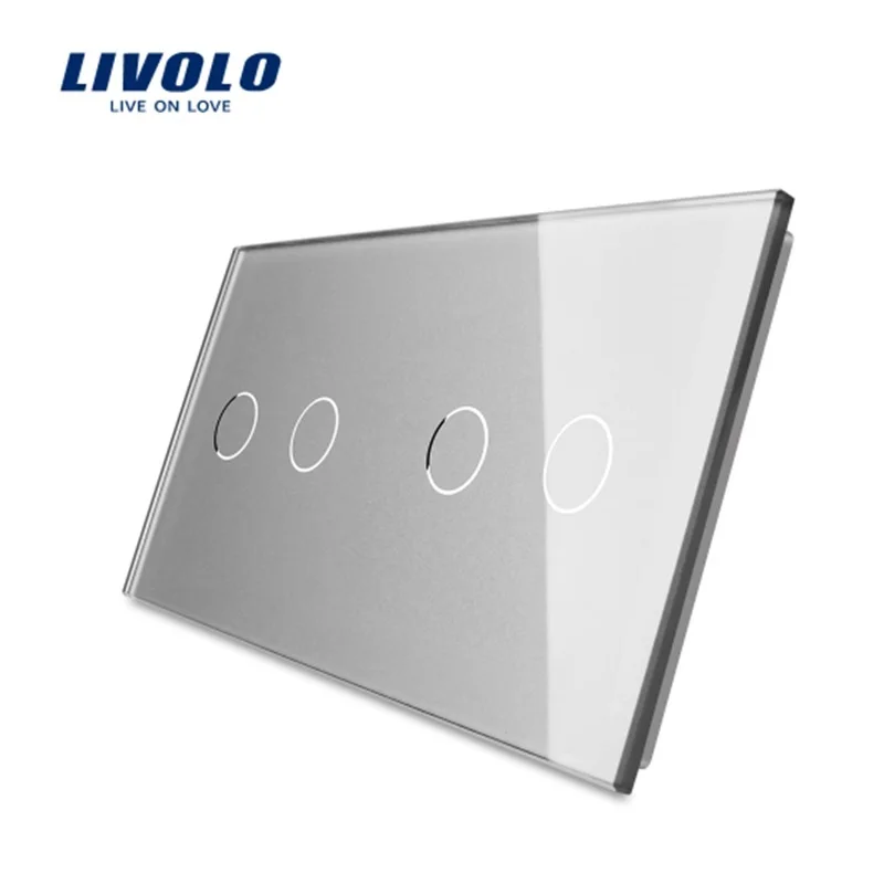 Livolo Easy Life 4 бандовый сенсорный экран с дистанционным управлением роскошная