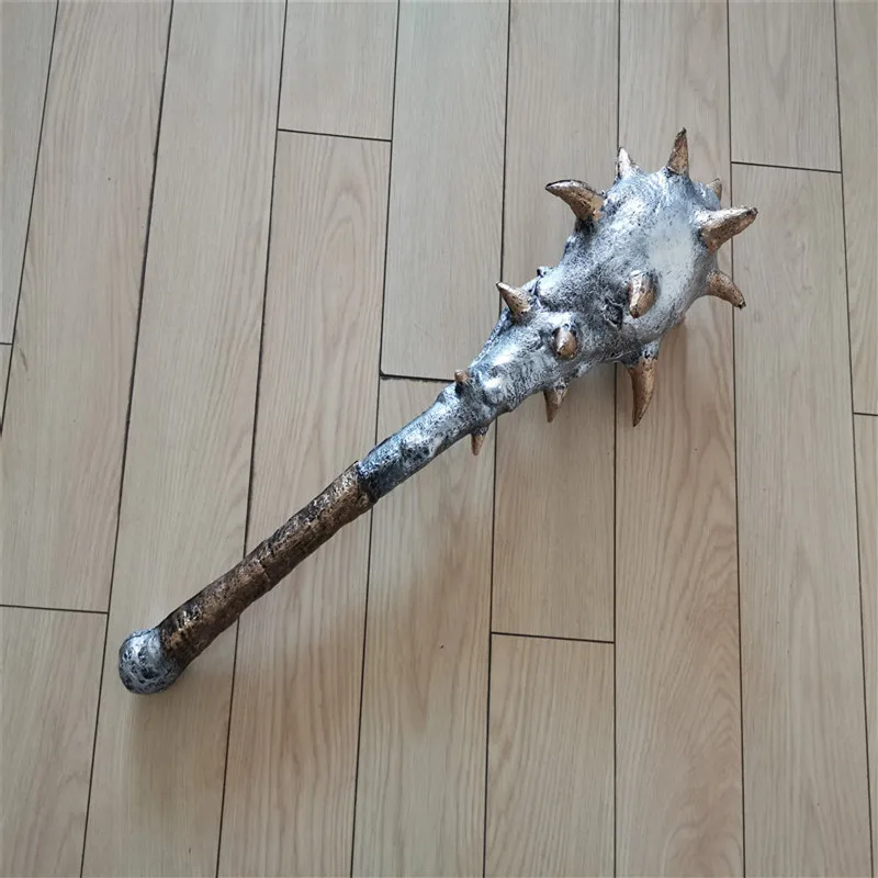 Косплей Скелетон кости 1:1 PU Mace симулятор оружия COS ролевые игры Хэллоуин Tricky аниме