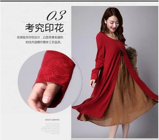 Envsoll льняное платье из двух частей платья для беременных юбка Одежда