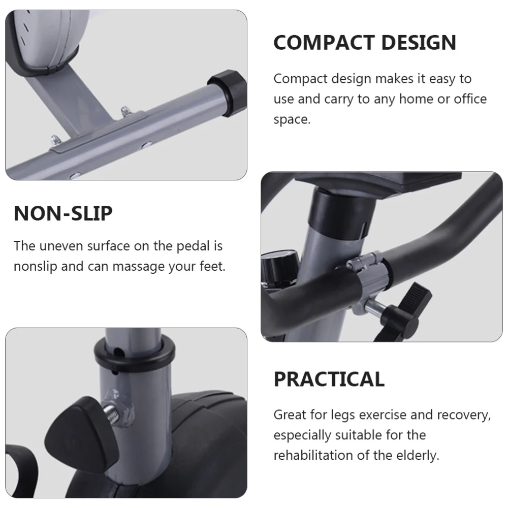 

1 Set Stationary Bike Exercise Cycling Bike Fitness Upright Bike