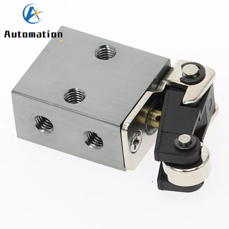 Механический клапан S3R-M5 роликовый рычаг механический с M5 &quotBSP m5x0 8 дюймов