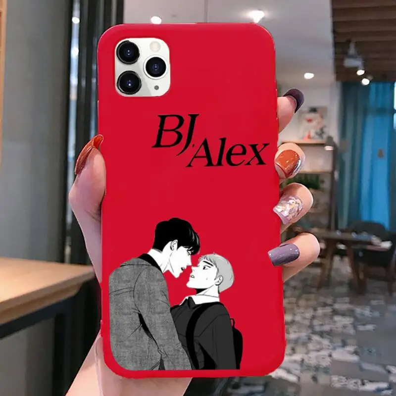 Чехол для телефона аниме Bj A-Alex iphone 13 12 11 Pro Max Mini XS 8 7 6 6S Plus X SE 2020 XR красный чехол |