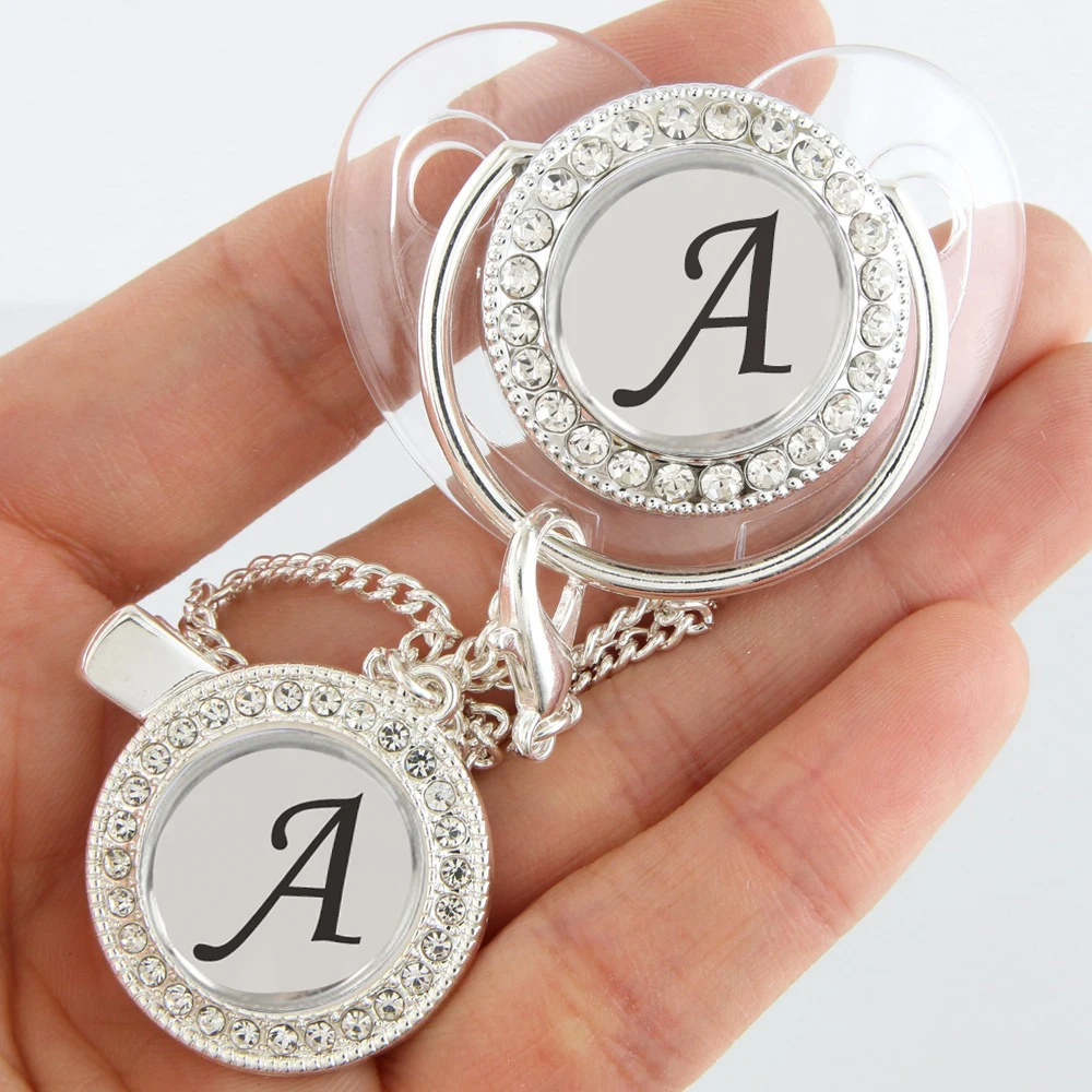 

Силиконовая пустышка для новорожденных, с 26 буквами