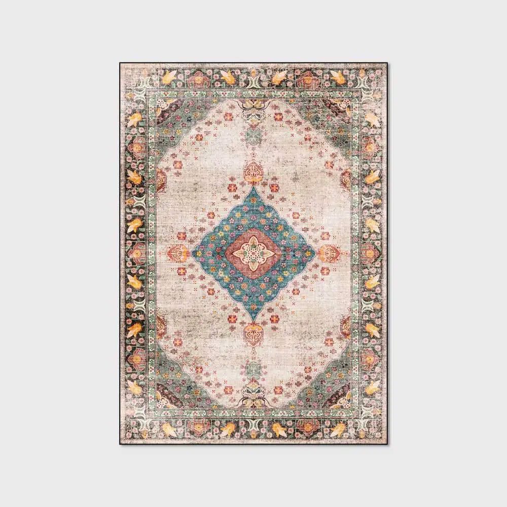 Коврик для прикроватной тумбочки в персидском стиле нескользящий коврик кухни