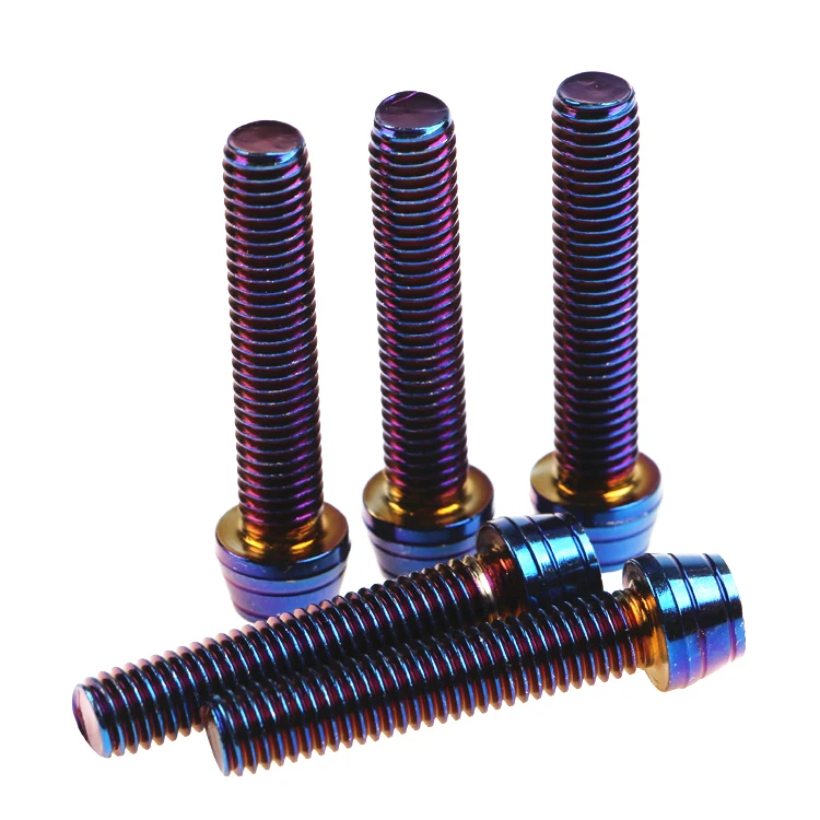 

10pcs Motorcycle Modify M8 Stainless Screws Bolts M8*20mm-m8*40mm Brake Clamp Bolts For Honda Yamaha Kawasaki Suzuki Ornament