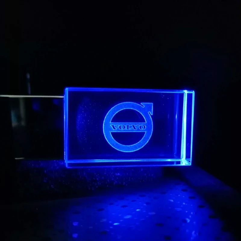 USB флеш-накопитель с логотипом автомобиля и кристаллами 128 ГБ 4 8 16 32 64 2 0 карта