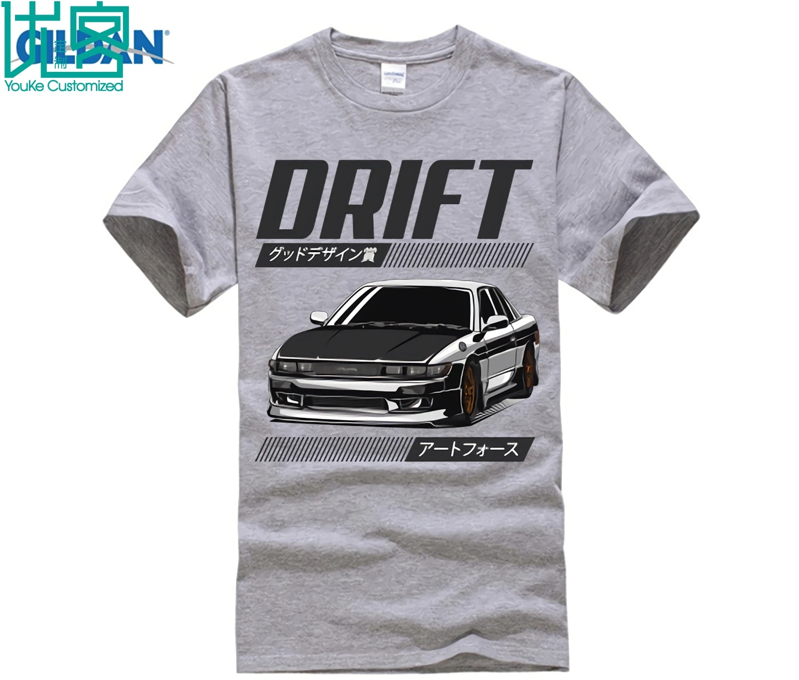 Дизайнерская футболка Funky Nissan Skyline Silvia S13 Drift King R34 Hakosuka мужские футболки с круглым
