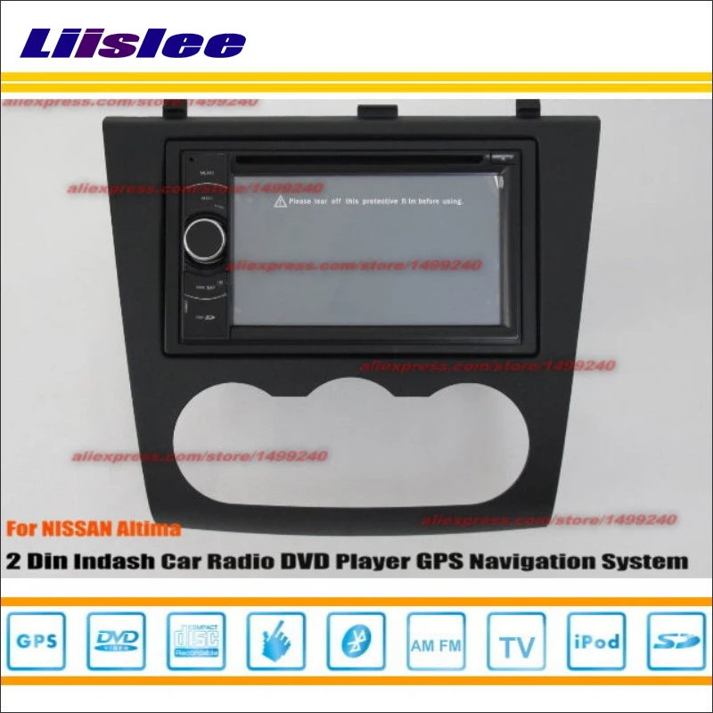 Для Nissan Altima 2007 ~ 2012 автомобильное радио стерео DVD плеер GPS навигация HD сенсорный