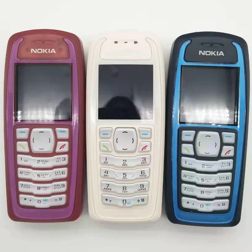 Горячая распродажа~ разблокированный Nokia 3100 GSM бар 850 мАч Поддержка Русская и арабская клавиатура дешевый и старый мобильный телефон