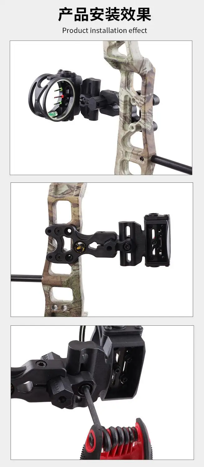 3 Контактный прицел блочного лука лук и стрелы лазерный точные обновления Замена